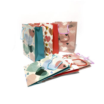 Gift Bags - Beautiful Heart Patterns Prints