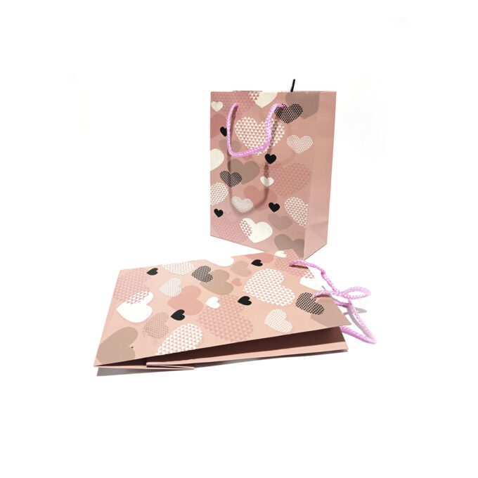 Gift Bags - Beautiful Heart Patterns Prints - Image 2