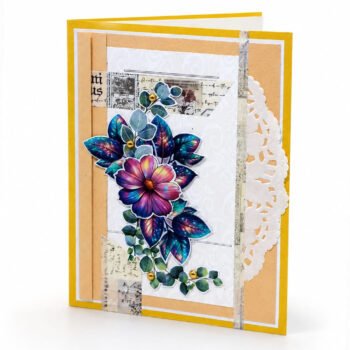 Paper Blossom 3D Layered Handmade Card for Every Occasion